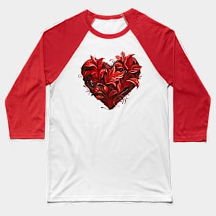 Love Flowers Baseball T-Shirt